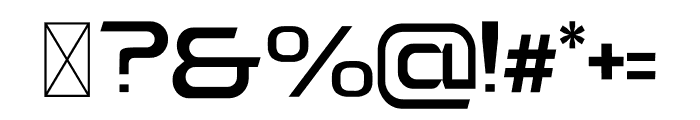 PROXON Font OTHER CHARS