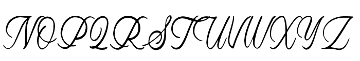 Palegina Font UPPERCASE