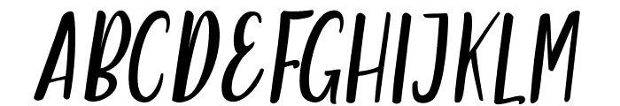 Pammela Regular Font UPPERCASE