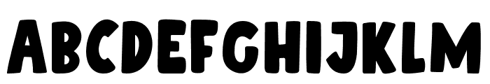 Patchwork Filled Font Regular Font UPPERCASE