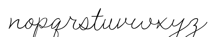 Patrysia Regular Font LOWERCASE