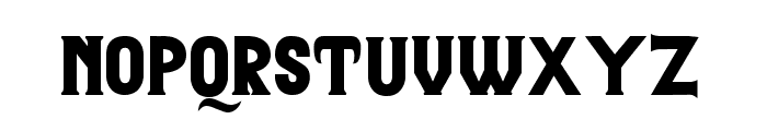 Pattrious ligature Font LOWERCASE