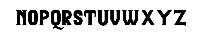 Pattrious Font LOWERCASE