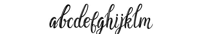 Peachy  Pure Font LOWERCASE