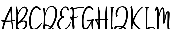 Pensight Regular Font UPPERCASE