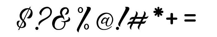 Petterandsons ligature Font OTHER CHARS