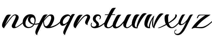 Petterandsons Font LOWERCASE