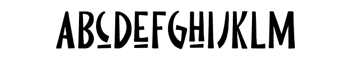 Pine Forest Font LOWERCASE