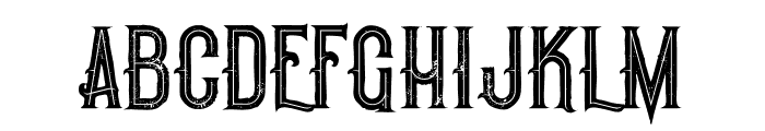 Pirate Bold Inline Grunge Font LOWERCASE