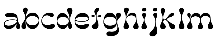 Popstone Regular Font LOWERCASE