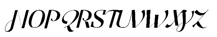 Pratiwi Typeface Font UPPERCASE