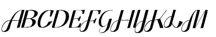 Pratiwi Vintage Typeface Font UPPERCASE