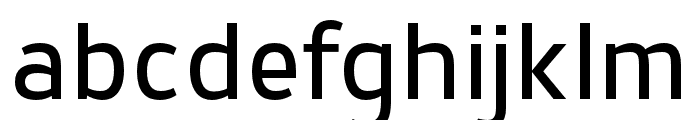 Prox-Regular Font LOWERCASE