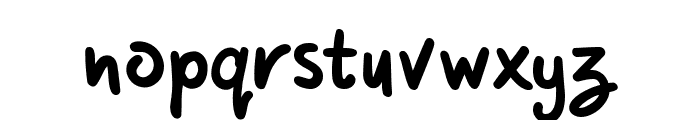 Puffy Fluffy Font LOWERCASE