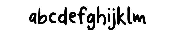 PuffyFluffy Font LOWERCASE