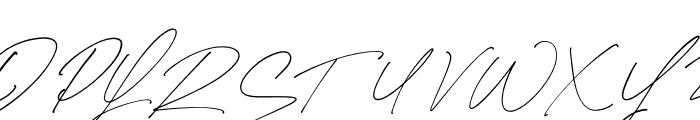 Purxious Signature Regular Font UPPERCASE