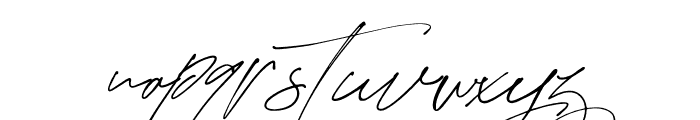 Purxious Signature Regular Font LOWERCASE