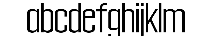Qafimy REGULAR Font LOWERCASE
