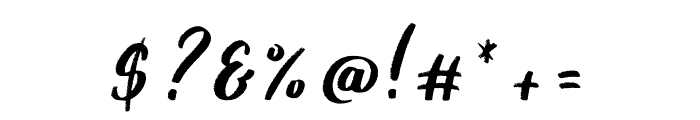 Qalifony Font OTHER CHARS