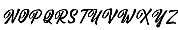 Qintan Script Regular Font UPPERCASE
