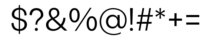 Quadra-Regular Font OTHER CHARS