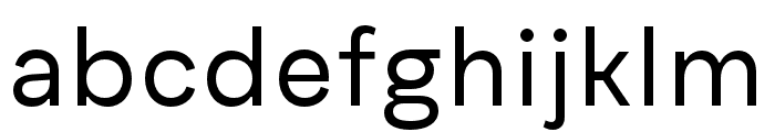 Quadran Regular Font LOWERCASE