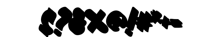 QuechelyExtruded-Regular Font OTHER CHARS