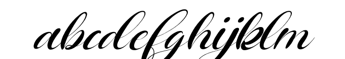 Queenland Font LOWERCASE