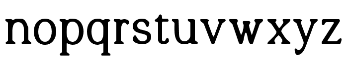Quelity-Bold Font LOWERCASE