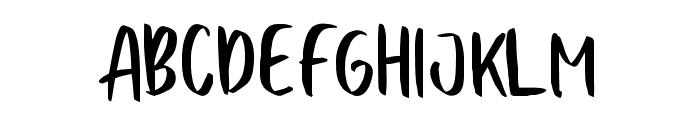 Quicken Font UPPERCASE