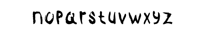 Quickly Charms Font LOWERCASE