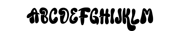 Quickly Font UPPERCASE