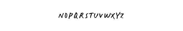 QuisasSVG-Regular Font LOWERCASE