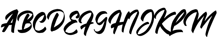 Raylans Regular Font UPPERCASE