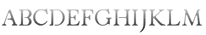 RenaissanceGarden-Gradient2 Font UPPERCASE