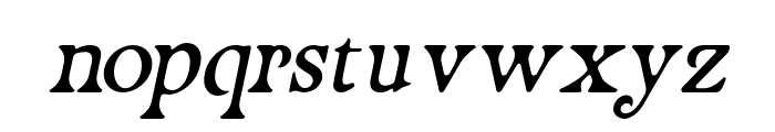 RenaissanceGarden-Italic Font LOWERCASE