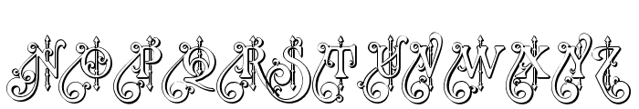 RenaissanceGarden-Shadow Font UPPERCASE