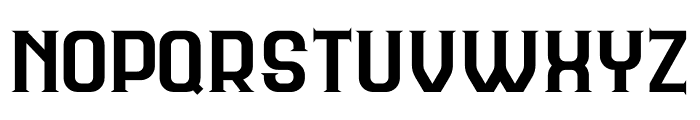 Retrohead Serif Font UPPERCASE