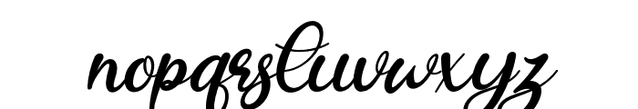 Reysha-Regular Font LOWERCASE