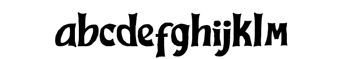 Ricebowl Typeface Regular Font LOWERCASE
