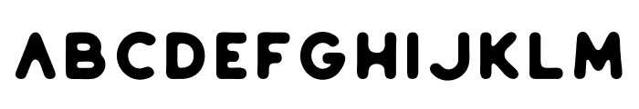 Riverfall Sans Serif Bold Font LOWERCASE