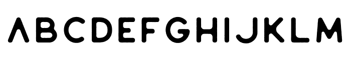 Riverfall Sans Serif Regular Font UPPERCASE