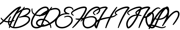 Riviera Signature Font Font UPPERCASE
