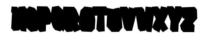 Rockidz Shadow Shadow Font UPPERCASE