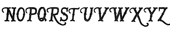 Rocking Bones Vintage  Font UPPERCASE
