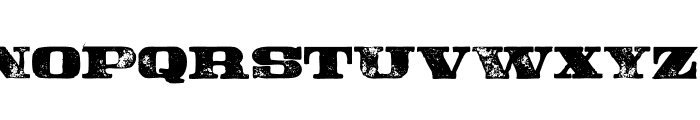 Rodeo Bold Grunge Font LOWERCASE