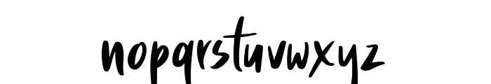 Rosydit Font LOWERCASE