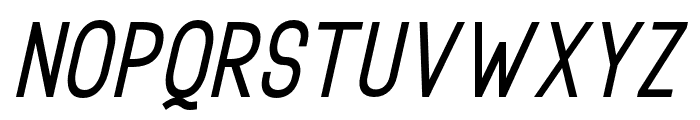Rotrude-BoldItalic Font UPPERCASE