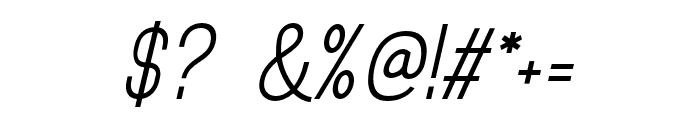 Rotrude-Italic Font OTHER CHARS