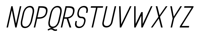 Rotrude-Italic Font UPPERCASE
